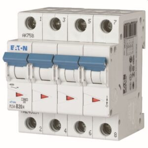 EATON - Disjoncteur PLS4-C20/4-MW
