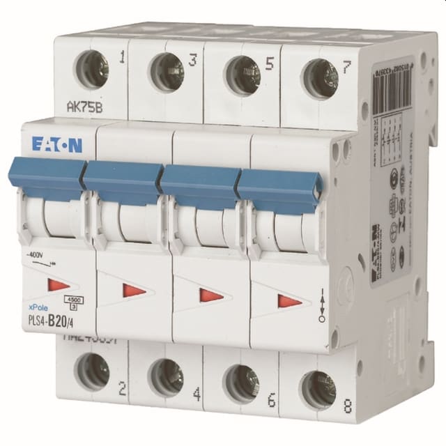 EATON - Disjoncteur PLS4-C20/4-MW EATON - Disjoncteur PLS4-C20/4-MW