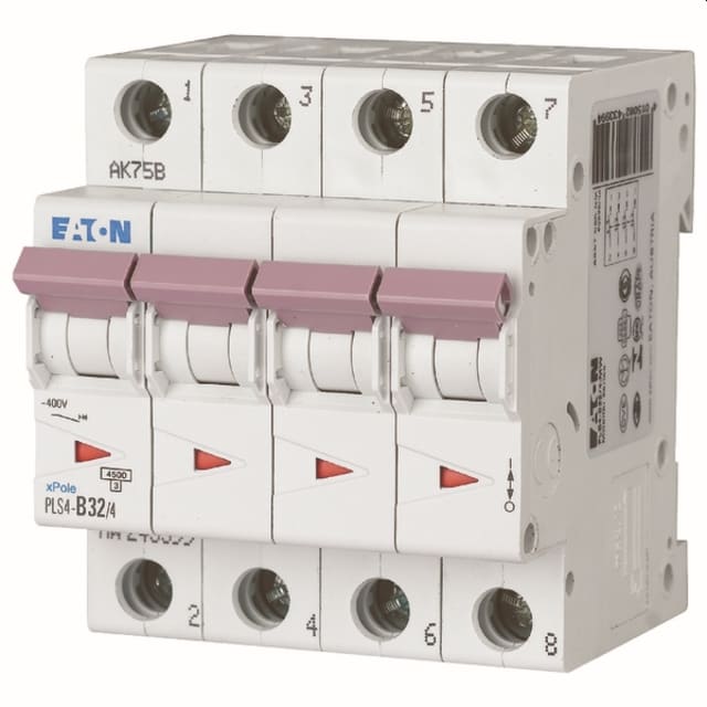 EATON - Disjoncteur PLS4-C32/4-MW EATON - Disjoncteur PLS4-C32/4-MW