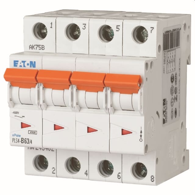 EATON - Disjoncteur PLS4-C63/4-MW EATON - Disjoncteur PLS4-C63/4-MW