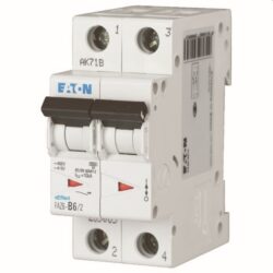 Détails visibles de Disjoncteur modulaire 16A 2 pôles courbe C 6kA pour Disjoncteurs bipolaires,2P