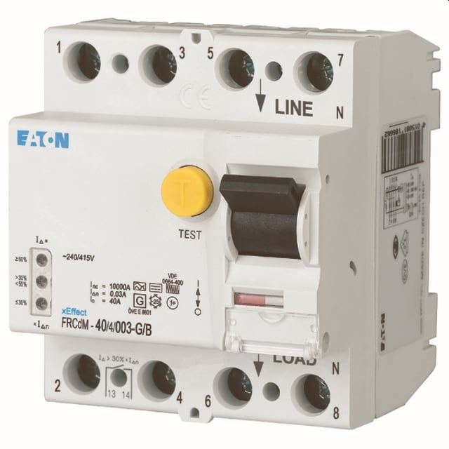 EATON - Interr. différentiel FRCDM-40/4/003-G/B - 167893 EATON - Interr. différentiel FRCDM-40/4/003-G/B - 167893