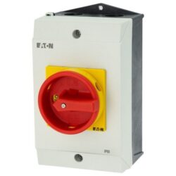 Détails visibles de Interrupteur-sectionneur d'arrêt d'urgence 25A 3P IP65 pour Interrupteurs-sectionneurs