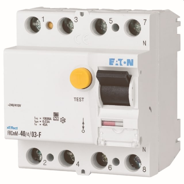 EATON - Interrupteur différentiel FRCMM-80/4/03-S/F - 187441 EATON - Interrupteur différentiel FRCMM-80/4/03-S/F - 187441