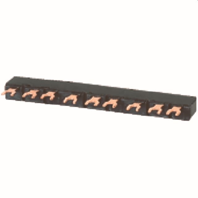EATON Jeu de barres triphasé 3 PKZ0 Jeu de barres triphasé 3 pôles pour 3 PKZ0 45 mm avec contacts cuivre