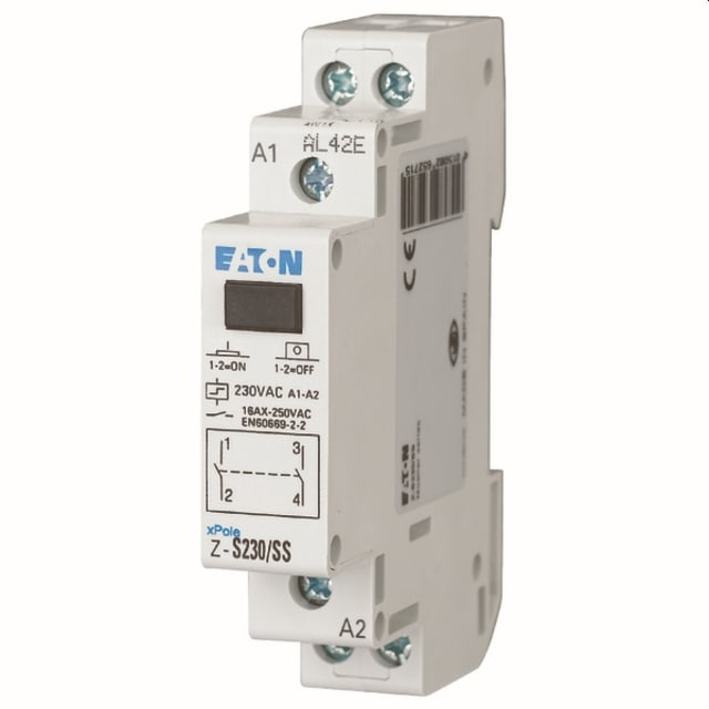 EATON - TELERUPTEUR 16A 230V AC 2F - 265271 EATON - TELERUPTEUR 16A 230V AC 2F - 265271