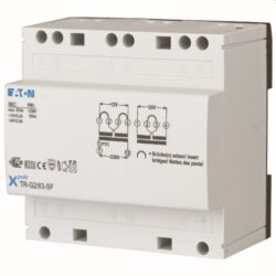 Détails visibles de Transformateur de sécurité 230V 12-24V 63VA pour Transformateurs de sonnette