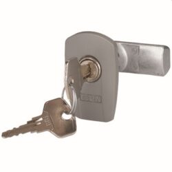 EATON - Verrouillage porte avec 2 cles gris - 102467