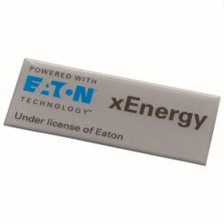 Plaque signalétique xEnergy Brandstrip, configuration visible