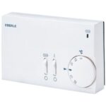 EBERLE - Thermostat d'ambiance 3 positions + ON/OFF + appoint 230VAC 5-30°C 1CO 6A - 6006