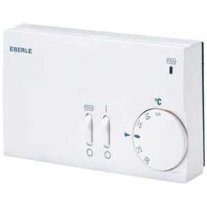 EBERLE - Thermostat d'ambiance 3 positions + ON/OFF + appoint 230VAC 5-30°C 1CO 6A - 6006