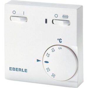 EBERLE - Thermostat d'ambiance + ON/OFF+ appoint 230VAC 5-30°C 1NC 10A - 5479