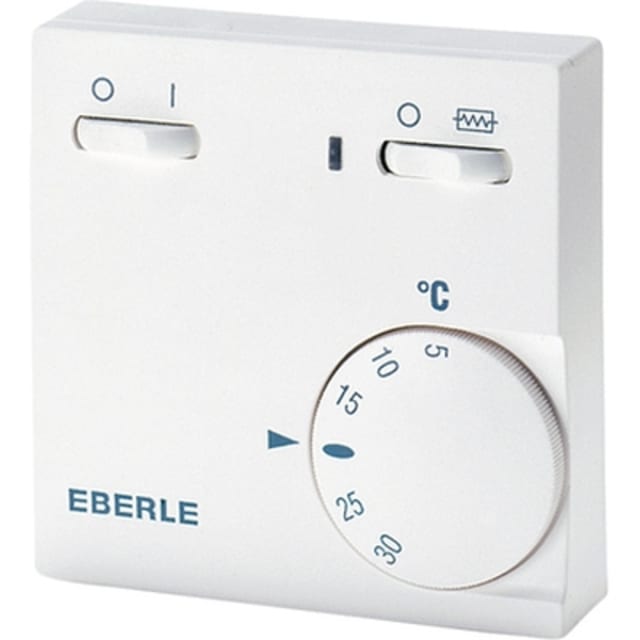 EBERLE - Thermostat d'ambiance + ON/OFF+ appoint 230VAC 5-30°C 1NC 10A - 5479 EBERLE - Thermostat d'ambiance + ON/OFF+ appoint 230VAC 5-30°C 1NC 10A - 5479