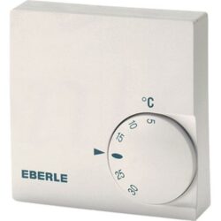 EBERLE - Thermostat d'ambiance + abaissement 230V AC 5-30°C 1NC 10A - 5361