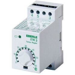 EBERLE - Thermostat industriel -sonde non fournie 230V 50HZ 0-60°C 1CO 10A - 2410