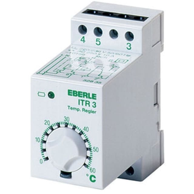 EBERLE - Thermostat industriel -sonde non fournie 230V 50HZ 0-60°C 1CO 10A - 2410 EBERLE - Thermostat industriel -sonde non fournie 230V 50HZ 0-60°C 1CO 10A - 2410