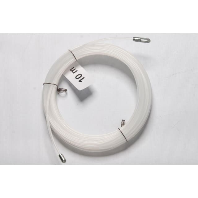 ELEMEC - Ressort de tension en nylon 3mm 10m -1eye / 1bol (blanc) - 52010 ELEMEC - Ressort de tension en nylon 3mm 10m -1eye / 1bol (blanc) - 52010