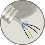ELFLEX - Elflex tube précâblé 16mm gris + LIYCY 4X0