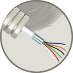 ELFLEX - Elflex tube précâblé 16mm gris + câble d'alarme AL 6X0