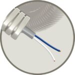 ELFLEX - Elflex tube précâblé 16mm gris + câble de téléphonie SVV gris 2x0