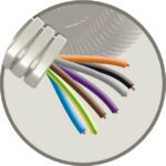ELFLEX - Elflex tube précâblé 20mm gris + installation VOB 7G1