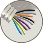 ELFLEX - Elflex tube précâblé 20mm gris + installation VOB 9G1