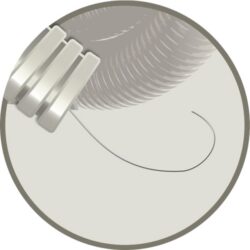 ELFLEX - Elflex tube vide 16mm gris + tire-fil diamètre tube = 5/8 inch - EFD16M