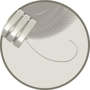 ELFLEX - Elflex tube vide 16mm gris + tire-fil diamètre tube = 5/8 inch T300 - EFD16H