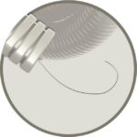 ELFLEX - Elflex tube vide 25mm gris + tire-fil diamètre tube = 1 inch - EFD25K