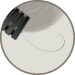 ELFLEX - Elflex tube vide 50mm noir + tire-fil diamètre tube = 2 inch - BD50