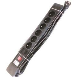 ELIMEX - Bloc multiprises + interrupteur + F - 6x Prise 2P+T 16A avec cordon - 3G1.5 - No - 38367