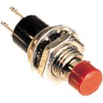 ELIMEX - Bouton poussoir ''Push - ON-OFF'' - Rouge - Montage sur châssis 7mm - 10 pièces - 34079