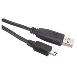 Détails visibles de Câble USB A mâle vers mini USB A mâle 1,8 m 35956 pour Câbles de données