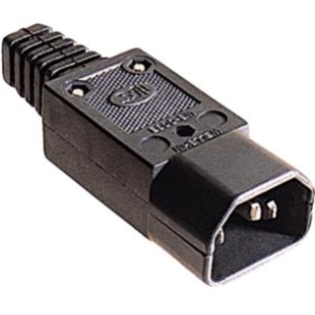 ELIMEX - Fiche IEC - C14 mâle 3 broches - 10A - Conforme VDE - 34304 ELIMEX - Fiche IEC - C14 mâle 3 broches - 10A - Conforme VDE - 34304