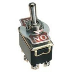 ELIMEX - Inverseur bipolaire ON/ON - 250V AC - 10A / DPDT-6P - 10 pièces - 34214