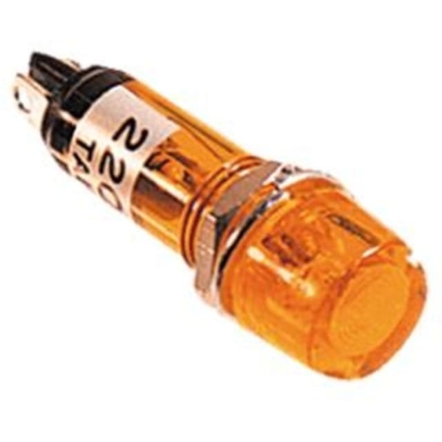 ELIMEX - Lampe témoin au néon - Orange - Résistance intégrée - 10 pièces - 34244 ELIMEX - Lampe témoin au néon - Orange - Résistance intégrée - 10 pièces - 34244