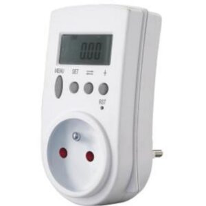 ELIMEX - Mesureur d'énergie pour prise - Prise 2P+T 16A - 3680W - 38382