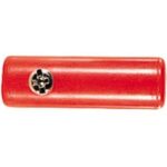 ELIMEX - Prise banane femelle 4mm - Rouge - A vis latérale - 100 pièces - 33045