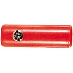 ELIMEX - Prise banane femelle 4mm - Rouge - A vis latérale - 100 pièces - 33045