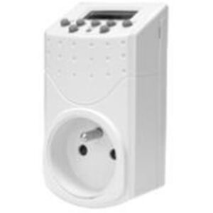 ELIMEX - Programmateur digital - Jour / Semaine - Prise 2P+T 10A - 2000W - 38379