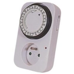 Détails visibles de Programmateur mécanique hebdomadaire prise 16A 38377 pour Horloges de commutation