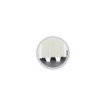 ELKATHERM - 410SD Paire pieds R9010 13 - ELK410SD/RAL9010