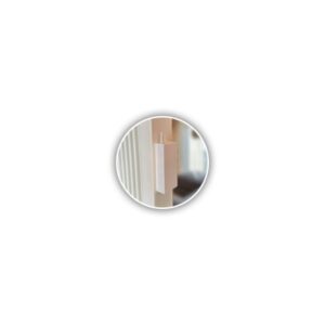 Récepteur mural blanc pour thermostat radio WiFi ELK714