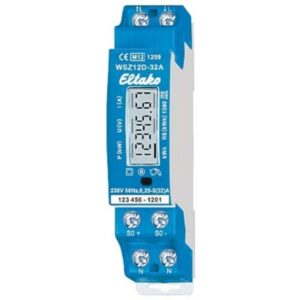ELTAKO - Compteur d'énergie électron. écran LCD jusque 32A mono étalonné MID - WSZ15D-32A