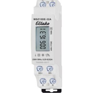 ELTAKO - Compteur d'énergie électron. écran LCD jusque 32A mono pas étalonné - WSZ15DE-32A