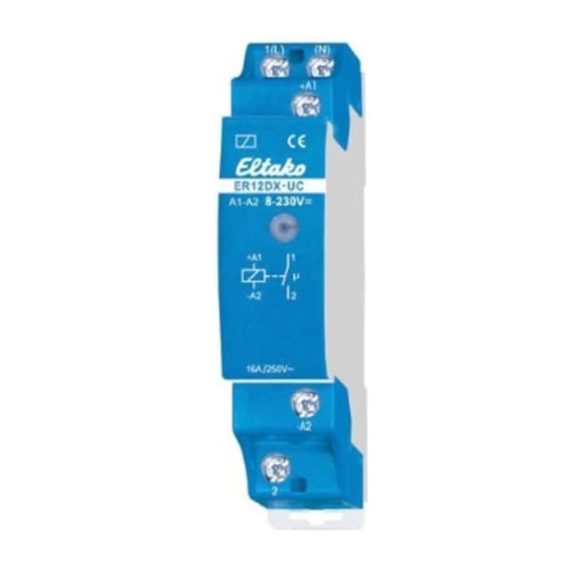ELTAKO - Relais de commande électronique 1 NO 16A - ER12DX-UC ELTAKO - Relais de commande électronique 1 NO 16A - ER12DX-UC