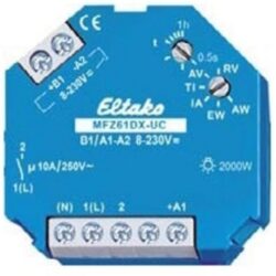 ELTAKO - Relais tempo multif à encastrer 1NO 10A tension universelle - MFZ61DX-UC