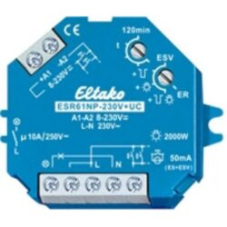 ELTAKO - Telerupteur 1 NO 10A 230V UC - ESR61NP-230V+UC