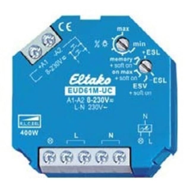ELTAKO - Télérupteur universel multifonctions EUD61M +8..230VUC - EUD61M-UC ELTAKO - Télérupteur universel multifonctions EUD61M +8..230VUC - EUD61M-UC