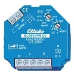 ELTAKO - Télévariateur à encaster sans raccord N 400W - EUD61NPN-UC